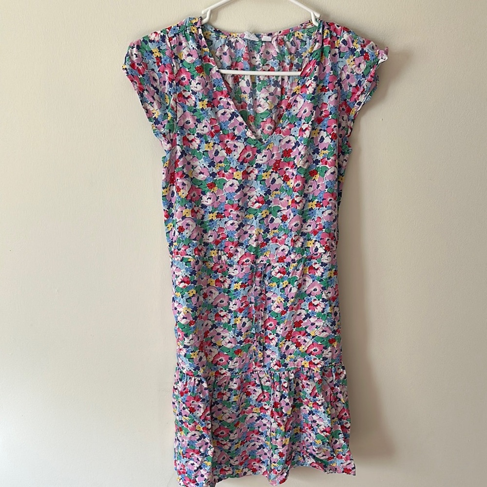 GAP Floral Multicolor Dress